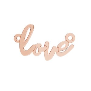 Love-riipus, korujakaja, hopeakorut, LKM-2397 - 0,50 10x18,7 mm