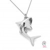 Hai-Anhänger, Silberschmuck, ODL-00208 