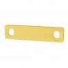 Rectangular Pendant, Connector, Silver Jewelry, LKM-2003 - 0,40 6x25 mm 