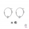 Earring Post for Swarovski 1088, Earring Findings,  ODL-00703 KLS 13,5 mm (1088 PP 18)
