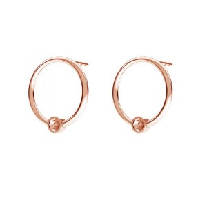 Earring Post for Swarovski 1088, Earring Findings,  ODL-00703 KLS 13,5 mm (1088 PP 18)