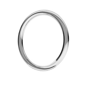 Biegeringe, Gelötet, Schmuckteile, KCZ 2,5x18,8 mm