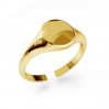 Ring Base, One Size, Jewelry Findings, ODL-00735 7,5x19 mm