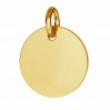 Pendant with Jump Ring, Engraving, Jewelry Findings, J-LKM-2001 - 0,40 22x22 mm