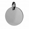Pendant with Jump Ring, Engraving, Jewelry Findings, J-LKM-2001 - 0,40 22x22 mm