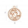 Münzanhänger, Silberschmuck, Münze, LK-0126 (0,50 mm) 