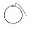 Bracelet Base, Silver Jewelry, Blue, S-BRACELET 8