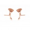Earring Post, Earring Findings, ODL-00675 KLS 5x10 mm (L+R)
