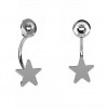 Back-Stoppers, Ear Backs, Earrings Findings, BAR 1 KLS LK-0617 - 0,50 6,1x18 mm 