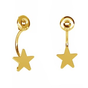 Back-Stoppers, Ear Backs, Earrings Findings, BAR 1 KLS LK-0617 - 0,50 6,1x18 mm Back-Stoppers, Ear Backs, Earrings Findings, BAR 1 KLS LK-0617 - 0,50 6,1x18 mm