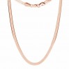 Snake Chain, Flat, Silver Chain, MAG 050 33 cm
