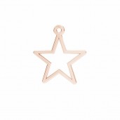 Star Pendat, Silver Jewelry, LKM-2632 - 0,50 14x15 mm