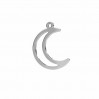 Moon Pendat, Silver Jewelry, LKM-2633 - 0,50 14x17,2 mm 