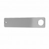 Rectangle Pendat, Silver Jewelry, LKM-2638 - 0,50 7x30,2 mm