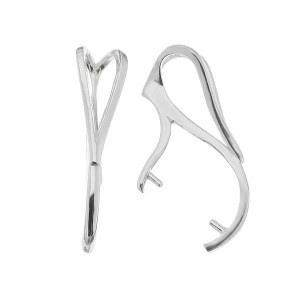 Pendant Bail, Jewelry Findings, KRP-61 Pendant Bail, Jewelry Findings, KRP-61