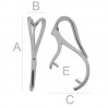 Pendant Bail, Jewelry Findings, KRP-61