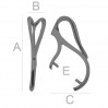Pendant Bail, Jewelry Findings, KRP-61