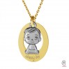 Baby Boy Pendant, Engraving, ODL-00504