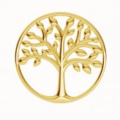 Tree of Life Pendant, Jewelry Findings, ODL-00764 21,5x21,5 mm 