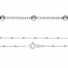 Ankerkette, Silberketten,  A 035 PL 2,5 (45-70cm)