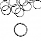 Jump Rings, Open, Jewelry Findings, KC 1,5x6,2 mm