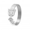 Cat Ring, Jewelry Findings, LK-1402 - 0,80