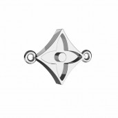 Kukka-riipus, hartsikorut, hopeakorut, CON 2 ODL-00781 10,2x14,1 mm