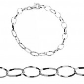 Bracelet, Silver Chains, Silver Jewelry, Hand Base 6 (20 cm)