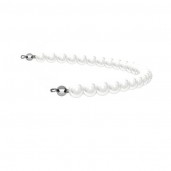 Halsketteteile, 17,0cm, Swarovski  Perlen, Perlenschmuck, EL 22 6x170 mm
