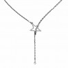 Stern-Halskette, Silberkette, Silberschmuck, CHAIN 38 (A 030) 