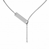 Necklace Base, Silver Chains, Silver Jewelry, CHAIN 40 (A 030) 