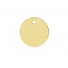 Anhänger Plättchen, Silberschmuck, LKM-2237 - 0,80 6x6 mm