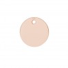 Anhänger Plättchen, Silberschmuck, LKM-2237 - 0,80 6x6 mm