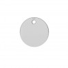 Anhänger Plättchen, Silberschmuck, LKM-2237 - 0,80 6x6 mm