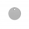 Anhänger Plättchen, Silberschmuck, LKM-2237 - 0,80 6x6 mm