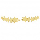 Star Earring Posts, Jewelry Findings, LK-0617 KLS - 0,50