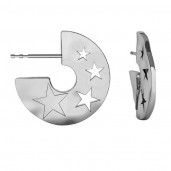 Star Earring Posts, Jewelry Findings, ODL-00430 KLS