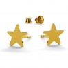 Star Earring Posts, Jewelry Findings, LK-0617 KLS - 0,50