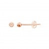 Kugel-Ohrstecker mit Verschluss, 3mm, Ohrringteile, KL-303 KLSB