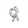Spring Ring Clasp, Jewelry Findings, AMP 3x5,5 mm