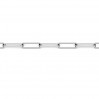 Anchor Chain, Silver Chains, Bulk Chain, FIO 100 3,1x10,7 mm 