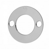 Riipus, korujakaja, hopeakorut, koruosat, LKM-2895 - 0,50 12x12 mm