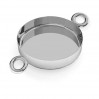 Anhänger, Verbinder, Gießharzschmuck, Silberschmuck, CON 2 FMG-R - 2,60 14 mm