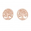 Tree of Life Earrings, Jewelry Findings, KLS LKM-2938 - 0,50 11x11 mm