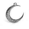 Kuu-riipus, hopeakorut, koruosat, CON 1 E-PENDANT 660 18x22 mm