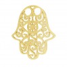 Hamsa Hand-Anhänger, Fatimas Hand, Silberschmuck, LK-1272 - 0,50 (2058 SS 7)