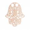 Hamsa Hand-Anhänger, Fatimas Hand, Silberschmuck, LK-1272 - 0,50 (2058 SS 7)