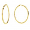 Hoop Earrings, 8cm, Earring Findings, KL-470 4x70 mm