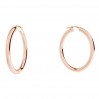 Hoop Earrings, 5cm, Earring Findings, KL-440 4x40 mm