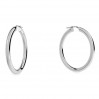 Hoop Earrings, 5cm, Earring Findings, KL-440 4x40 mm